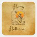 Recherche de halloween carrés autocollants Octobre