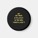 Recherche de orthographe magnets Humour