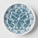 Recherche de motif floral horloges Aquarelle