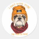 Recherche de tête de chien autocollants Dog