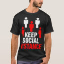 Recherche de distance tshirts Rester à la maison