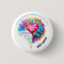 Recherche de cerveau badges Sensibilisation
