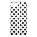 Recherche de point de polka iphone coques Noir et blanc