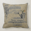Recherche de jute coussins Typographie