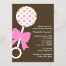 Recherche de hochet invitations Élégant