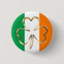 Recherche de symboles irlandais badges Shamrock