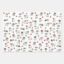 Recherche de coeur romantique papier cadeau Mignonne