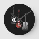 Recherche de guitare électrique horloges Musicien