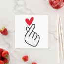 Recherche de doigt serviettes Amour