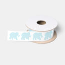 Recherche de éléphant bleu rubans Blanc