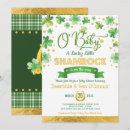 Recherche de saint patrick invitations Feuille d'or