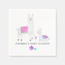 Recherche de lama serviettes Baby shower lama