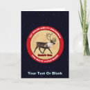 Recherche de caribou noël cartes Drôle