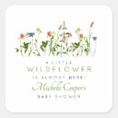 Recherche de peu de fleur autocollants Baby shower fleur sauvage