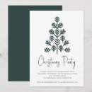 Recherche de arbre vert noël invitations Moderne