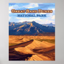Recherche de sable dunes posters Coucher de soleil