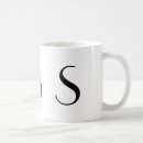 Recherche de initiales décorées tasses Monogramme