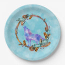 Recherche de motif tribal assiettes en papier Américain