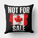 Recherche de drapeau du canada décoration coussins Rouge et blanc
