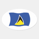 Recherche de sainte lucie autocollants Drapeau