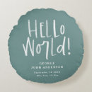 Recherche de faire part de enfant coussins Typographie