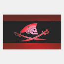 Recherche de drapeau pirate autocollants Crâne et os