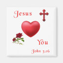 Recherche de jésus vous aime magnets Spirituel