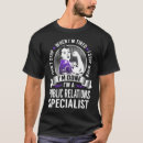 Recherche de relations publiques tshirts Spécialiste