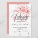 Recherche de marbre rose invitations Floral