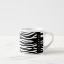 Recherche de zèbre noir et blanc tasses Rayures zèbres