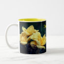 Recherche de fleurs jaunes tasses Mère