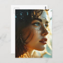 Recherche de portraits femelles cartes postales Femmes