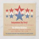 Recherche de blanc et bleu rouges invitations Étoiles