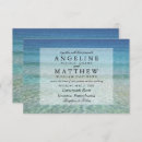Recherche de florida beach mariage invitations Coucher de soleil