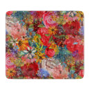 Recherche de motif floral coloré planches à découper Rose