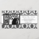 Recherche de damassé vœux cartes Noir et blanc