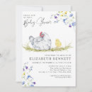 Recherche de de poussin invitations Vintage