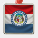 Recherche de missouri ornements Drapeau