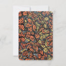 Recherche de papillon monarque vœux cartes Noir