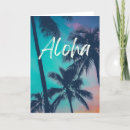 Recherche de paradis tropical vœux cartes Aloha