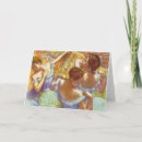 Recherche de ballerine vintage vœux cartes Impressionnisme