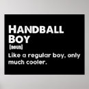 Recherche de de handball posters Drôle