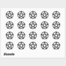 Recherche de wicca autocollants Pentagram