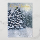 Recherche de neige couverte vœux cartes Forêt