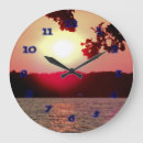 Recherche de coucher de soleil horloges Lac