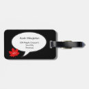 Recherche de étiquette canadienne de bagage bagages étiquettes Canuck