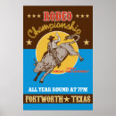 Recherche de rodéo posters Cow boy