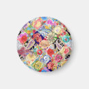 Recherche de motif tropical magnets Fleur