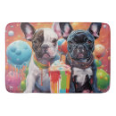 Recherche de french bulldog bath mats Frenchie