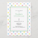 Recherche de pois invitations Fête d'anniversaire